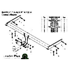 ТСУ Leader Plus для Nissan X-Trail T30 (2000- 2007) N102-A