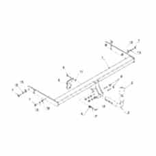 ТСУ AvtoS для Skoda Octavia III A7 (2013- н.в.), SK10 ТСУ AvtoS для Skoda Octavia III A7 (2013- н.в.), SK10