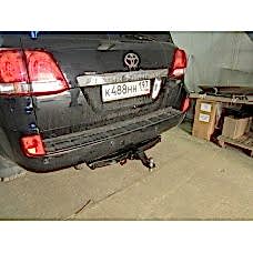 ТСУ ДЗК для Toyota Land Cruiser 200 (2007- н.в.), быстросъемный шар под квадрат 2