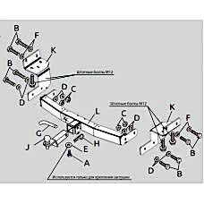 ТСУ PT Group для Lexus RX (кроме Long) / RX F-Sport (2015 - 2019) с быстросъемным шаром под квадрат, LRX991102