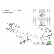 ТСУ Leader Plus для Mitsubishi Outlander (2012-н.в.) M113-A