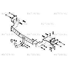 ТСУ AvtoS для Kia Sorento Prime (UM) 07.2017- н.в. (рестайлинг), KI 31