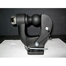 Универсальный фаркоп (ТСУ) крюк + шар, чёрный.