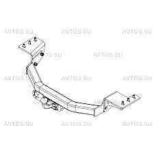 ТСУ AvtoS для Toyota Fortuner (2015-) TY46 ТСУ AvtoS для Toyota Fortuner (2015-) TY46