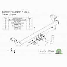 ТСУ Leader Plus для Toyota Avensis седан (2002-2010) T102-A