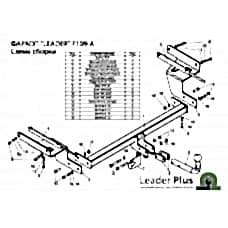ТСУ Leader Plus для Ford Focus универсал (2004-2011), F109-A