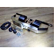 ТСУ TCC для Toyota Land Cruiser 200 Excalibur/Executive (2016- н.в.), с нерж.накладкой, TCU00096