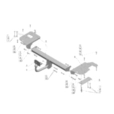 ТСУ для Kia Sportage (2004-2009), 7310