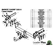 ТСУ Leader Plus для Subaru Forester (2012-2019), S305-A