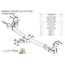 ТСУ Leader Plus для Toyota Harrier (2003-2013) L101-FC
