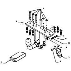 ТСУ Auto-Hak для Nissan Pathfinder (2004 - 2014) V61A