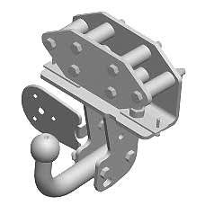 ТСУ AvtoS для Toyota Land Cruiser 200 (2007- н.в.) оригинальный TY19