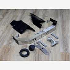 ТСУ TCC для Toyota Land Cruiser Prado 120, 150 (2002- н.в.), с нержавеющей накладкой, TCU00024