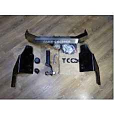 ТСУ TCC для Toyota Land Cruiser 200 (2007- н.в.) с нерж.наклад. быстросъем. шар под квадрат 2