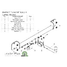 ТСУ Leader Plus для BMW X3 (2003-2010) B202-A