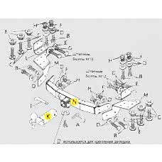 ТСУ PT Group для Toyota Fortuner (2015-), 09111501 ТСУ PT Group для Toyota Fortuner (2015-), 09111501