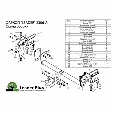 ТСУ Leader Plus для Subaru Forester (2007-2013) S306-A