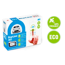 А/с StarLine A63 V2 GSM ECO