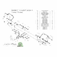 ТСУ Leader Plus для Mazda 5 (2005-2010) M304-A