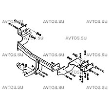 ТСУ AvtoS для Hyundai Santa Fe (2018-н.в.), KI 31
